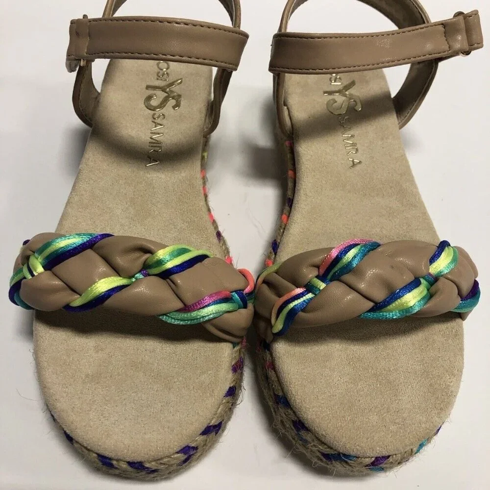 Yosi Samara Kids’ Miss April, Strappy Sandals, Girls’ Size 1